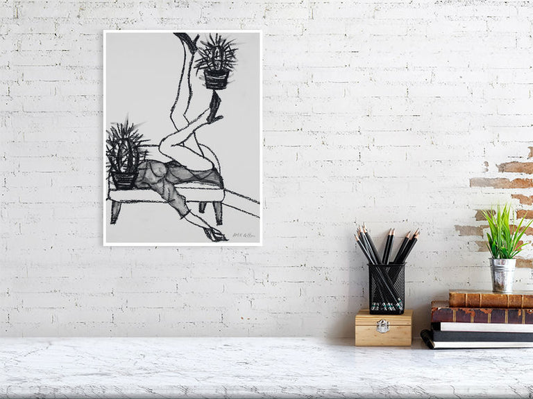 Cactus life - [Maria Pelton Massage Art]